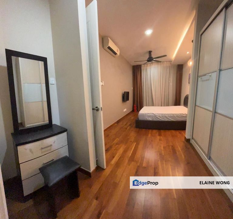 Jesselton Residence | Block A | Medium Floor | 2B+2BR | Fully Furnished | KK City, Sabah, Kota Kinabalu