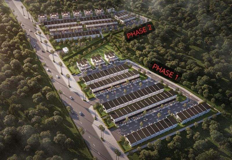 Keningau New Landed House | Phase 1 | 2-Storey Intermediate Terrace House | Flood-Free Area | For Sale