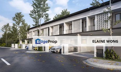 Keningau New Landed House | Phase 1 | 2-Storey Intermediate Terrace House | Flood-Free Area | For Sale, Sabah, Keningau