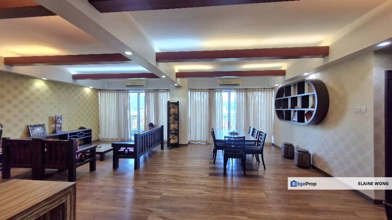 One Borneo Condominium | Tower A | Level 7 | Corner+Inter Unit | 4R+3BR | Full Furnished | Mount Kinabalu View  | Jln UMS, Kota Kinabalu, Sabah, Kota Kinabalu