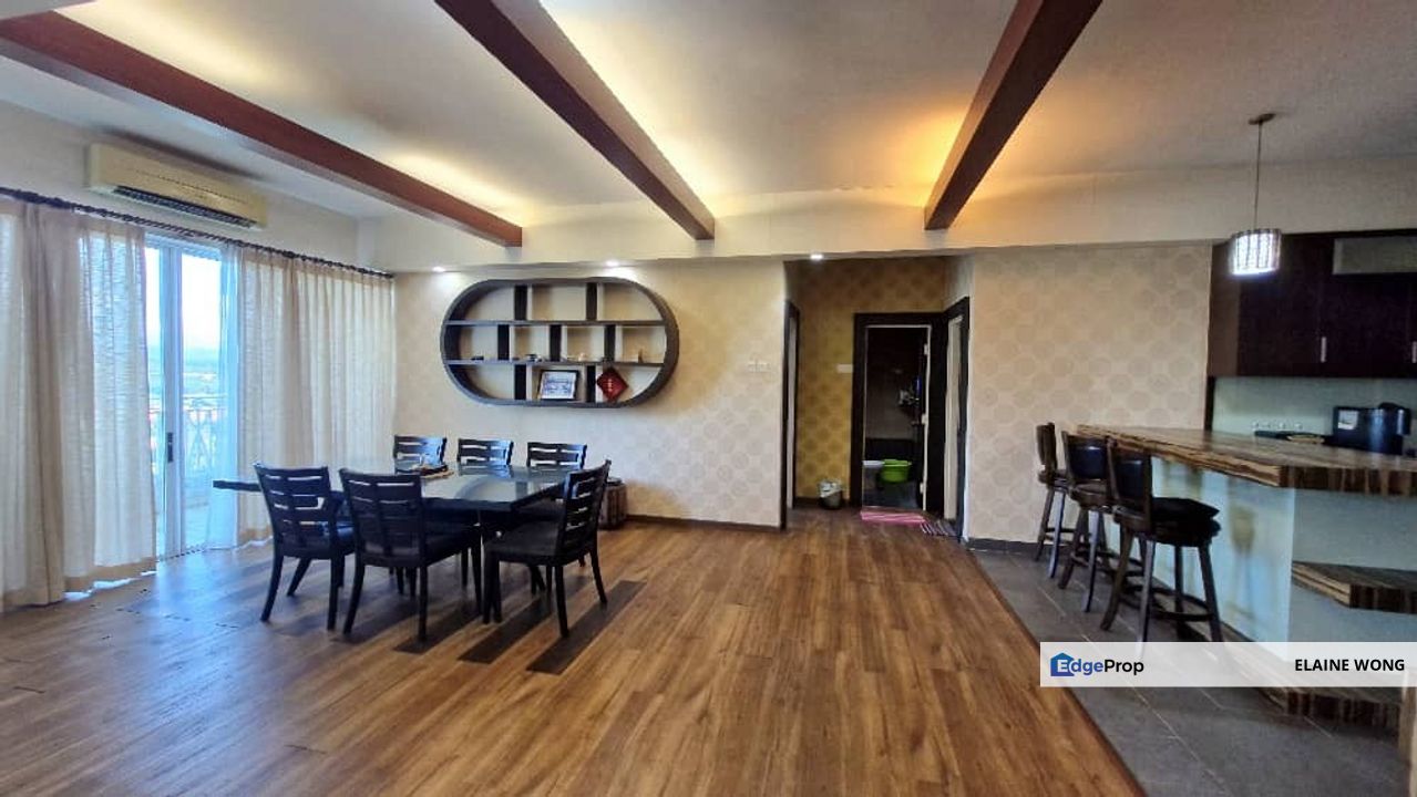 One Borneo Condominium | Tower A | Level 7 | Corner+Inter Unit | 4R+3BR | Full Furnished | Mount Kinabalu View  | Jln UMS, Kota Kinabalu, Sabah, Kota Kinabalu