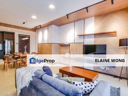 Jesselton Residences @ KK City | Block B | Low Floor | | 3R+3BR | Fully Furnished | Facing Jesselton Port | For Rent , Sabah, Kota Kinabalu