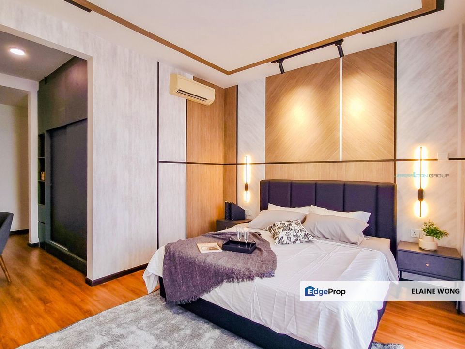 Jesselton Residences @ KK City | Block B | Low Floor | | 3R+3BR | Fully Furnished | Facing Jesselton Port | For Rent , Sabah, Kota Kinabalu