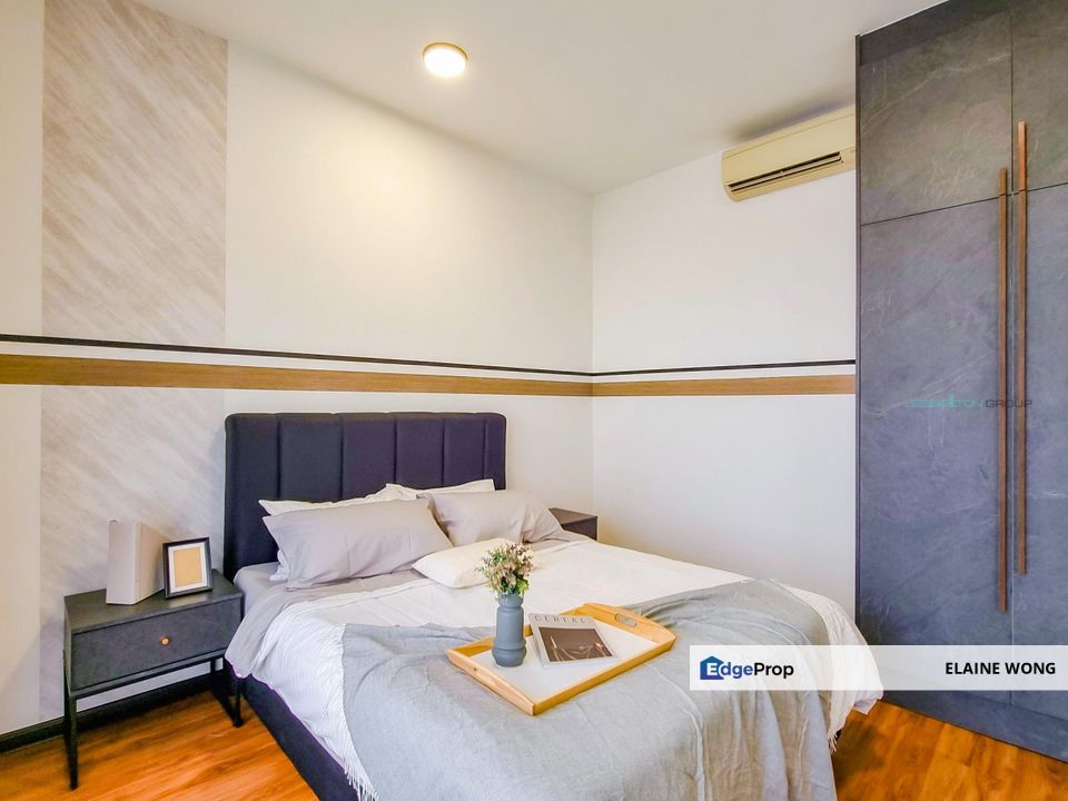 Jesselton Residences @ KK City | Block B | Low Floor | | 3R+3BR | Fully Furnished | Facing Jesselton Port | For Rent , Sabah, Kota Kinabalu