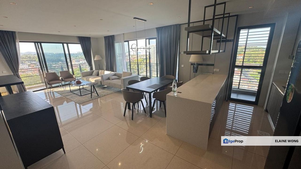 Jesselton Twin Tower | Tower A | Low Level | 1,895 sqft | Fully Furnished | Kota Kinabalu, Sabah, Kota Kinabalu