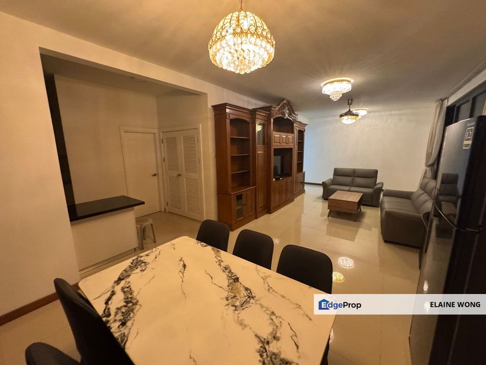 Jesselton Residences  | Block A | High Floor | | 4R+4BR | Fully Furnished | Sunset View | For Rent , Sabah, Kota Kinabalu