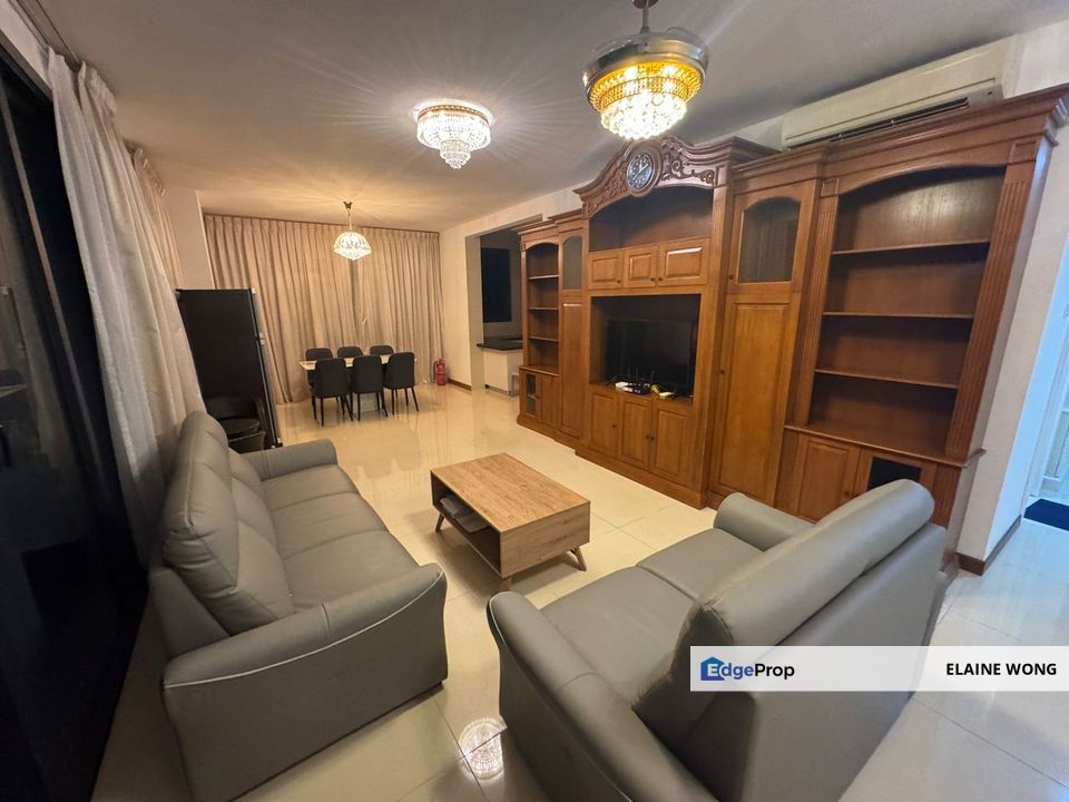 Jesselton Residences  | Block A | High Floor | | 4R+4BR | Fully Furnished | Sunset View | For Rent , Sabah, Kota Kinabalu