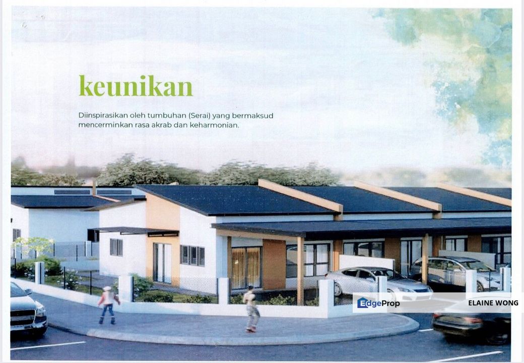 Serai Indah New Project | Single Storey Terrace House | Tuaran | For Sale, Sabah, Tuaran