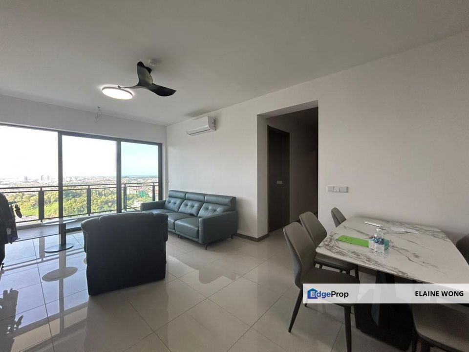 Jesselton Twin Tower | Tower A | Level 33 | Fully Furnished | 1,357sqft | Sunset View | For Sale , Sabah, Kota Kinabalu