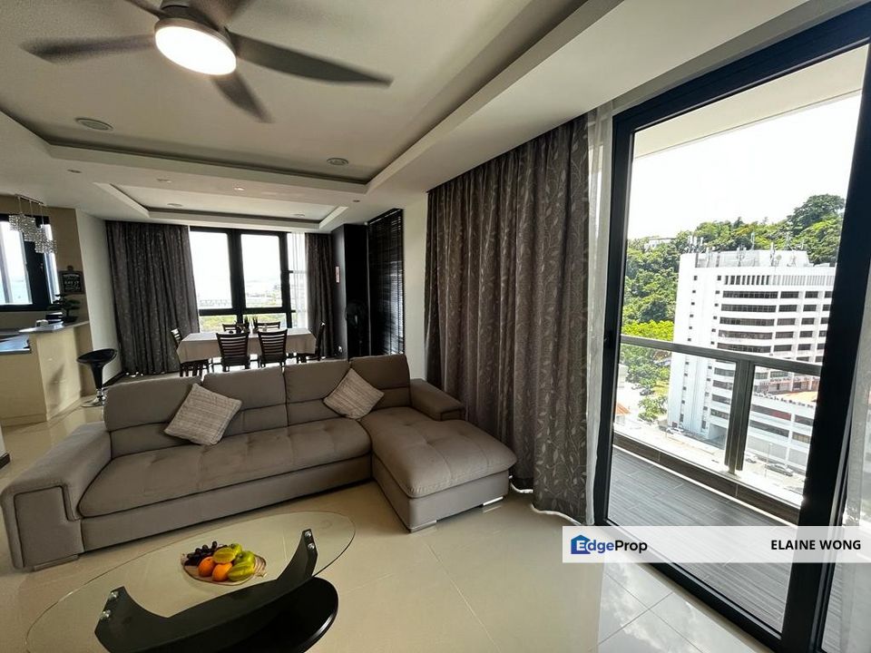Jesselton Residences | Tower B | Corner Unit | Fully Furnished | Renovated | Kota Kinabalu , Sabah, Kota Kinabalu