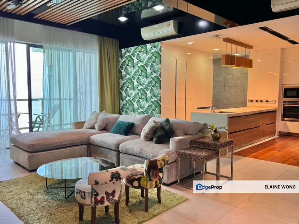 The Peak Vista | Tower B | Fully Furnished | 13B2BR | Seaview | Well Maintained | Likas Bay, Sabah, Kota Kinabalu