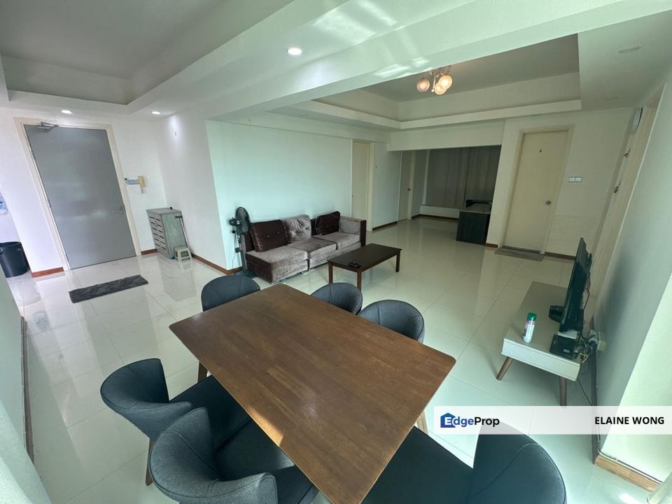 Kristal Condo | Level 3 | 4R+2B | Fully Furnished | Near KKIA, Tanjung Aru, Sabah, Kota Kinabalu