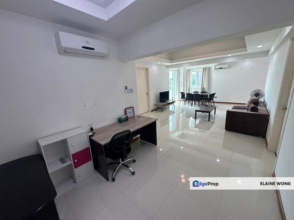 Kristal Condo | Level 3 | 4R+2B | Fully Furnished | Near KKIA, Tanjung Aru, Sabah, Kota Kinabalu