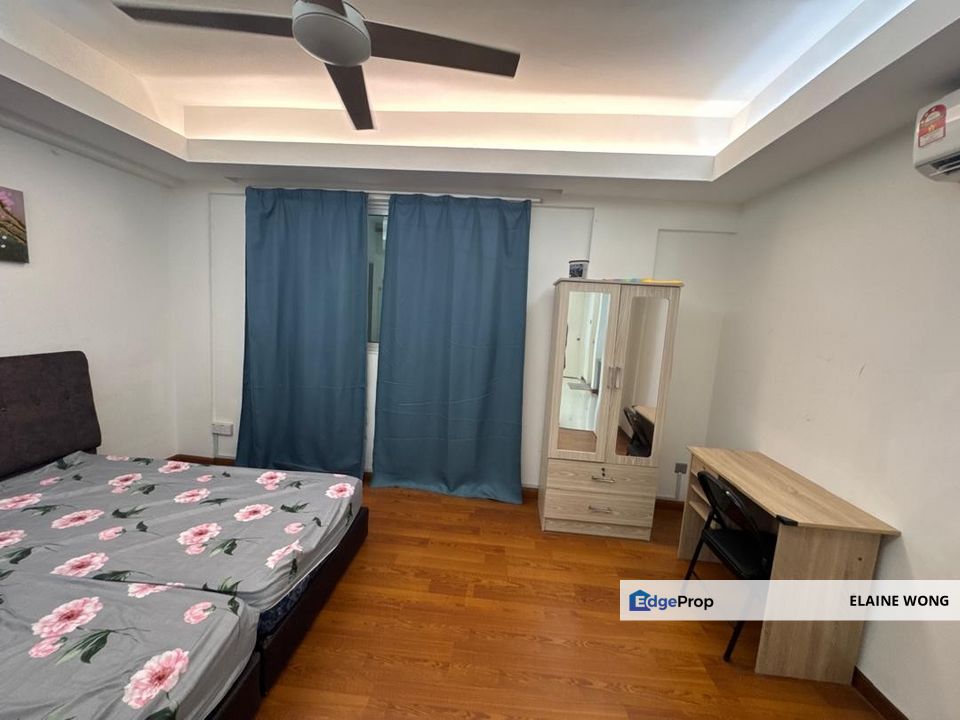 Kristal Condo | Level 3 | 4R+2B | Fully Furnished | Near KKIA, Tanjung Aru, Sabah, Kota Kinabalu