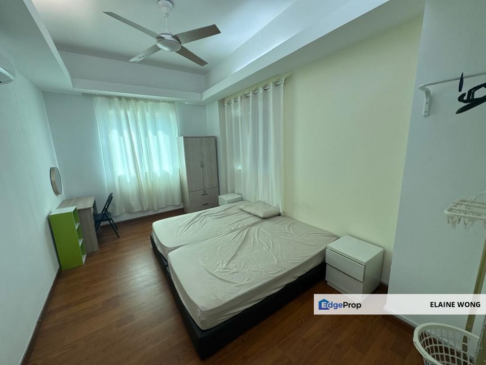 Kristal Condo | Level 3 | 4R+2B | Fully Furnished | Near KKIA, Tanjung Aru, Sabah, Kota Kinabalu