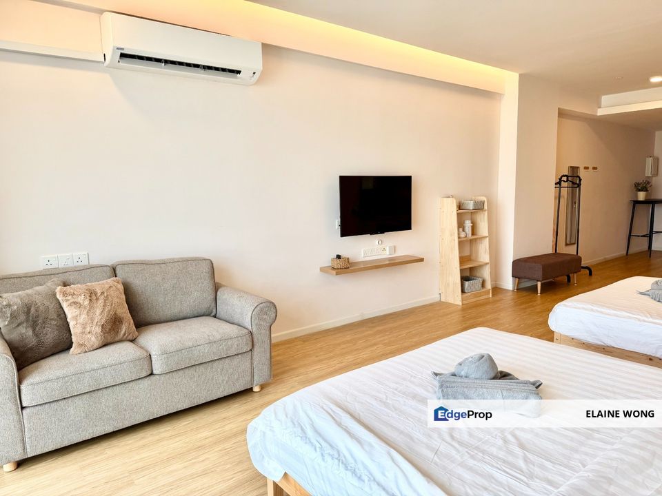 Aru Suites | Level 9 | 1R1BR | Fully Furnished | Ideal For Investment | Tanjung Aru, Kota KInabalu, Sabah, Kota Kinabalu