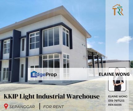 KKIP Light Industrial Warehouse  |  2-Storey Semi Detached | Pusat Perindustrian Sepanggar, Sabah, Kota Kinabalu