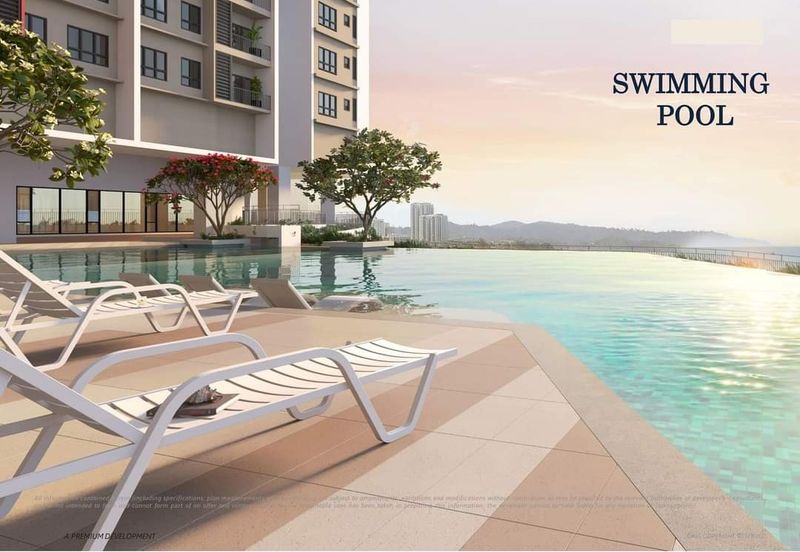 Likas Vue | Service Suite | 973sqft | Seaview | Kota Kinabalu