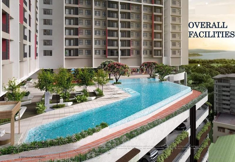 Likas Vue | Service Suite | 973sqft | Seaview | Kota Kinabalu