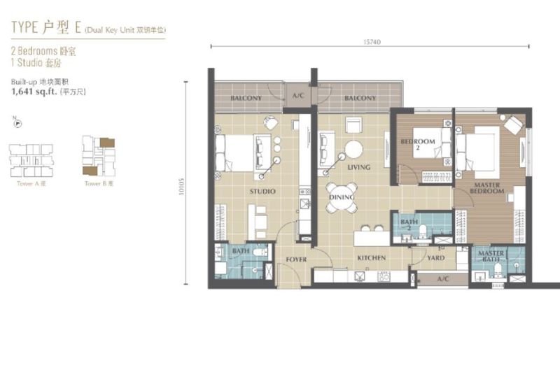 Jesselton Twin Towers