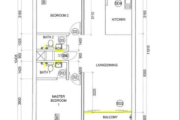 1 Sulaman | High Floor | Bare unit | Kota Kinabalu