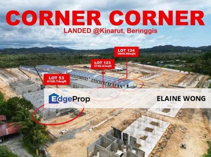 Beringgis | Single Storey Huge Corner Landed House |  Phase 2 | New Project, Sabah, Papar