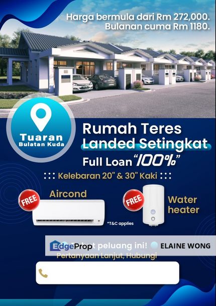 New Project | Single Storey Terrace House | SI Tuaran Landed Setingkat | Tuaran, Sabah, Tuaran