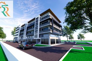 B5 Kolombong 4-Storey Intermediate Shop Lot | New Project | Prime Location | For Sale