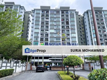 PARTIALLY FURNISHED Pangsapuri Damai Seksyen 25 Shah Alam , Selangor, Shah Alam