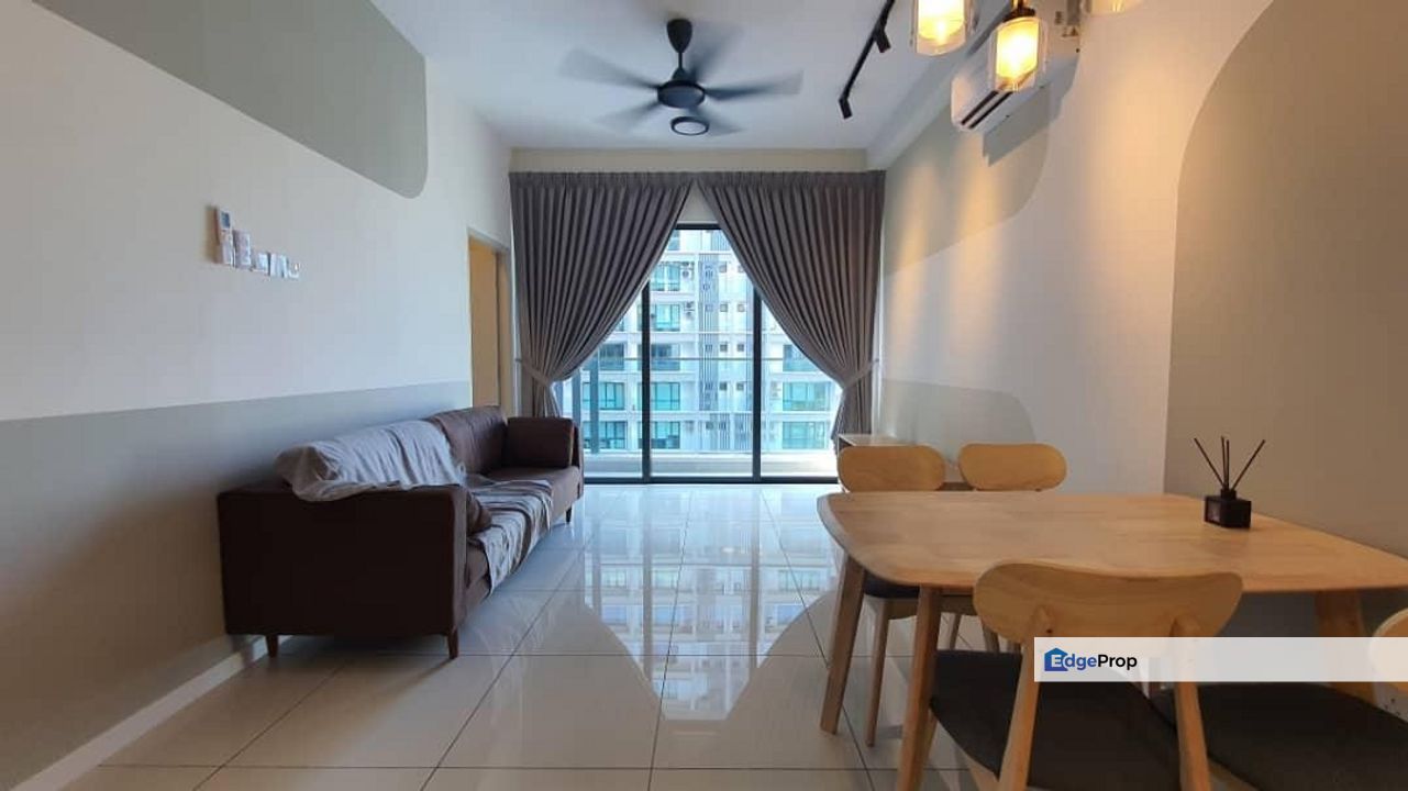 The Glenz Glenmarie Fully Furnish Id Design 3 Bedroom For Rent, Beside LRT 3 only!, Selangor, Shah Alam