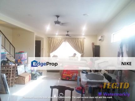 Superlink Double Storey Endlot At Bandar Bukit Raja Klang For Sale With Fully Furnished, Selangor, Klang