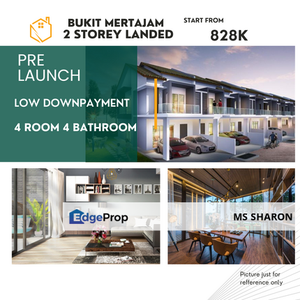 Pre Launch 2 Storey Terrace Nr Taman Sri Indah / Betek /St Anne, Penang, Bukit Mertajam