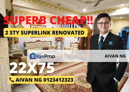 Bandar Sungai Long SL 6 @ Super Cheap renovated ready move in , Selangor, Bandar Sungai Long