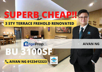 Taman Putri Jaya Terraced @ Super Cheap Renovated Extended  , Selangor, Batu 9th Cheras