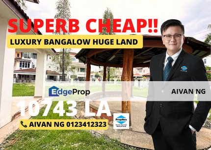 Taman Ikhlas ,Bandar Sungai Long Bungalow @ Superb cheap v huge land freehold , Selangor, Bandar Sungai Long