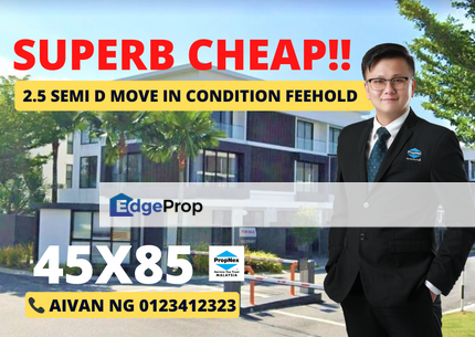 Cheras Vista Mahkota Cheras Semi D @ Super Cheap Morden Desigh Ready Move In , Selangor, Cheras South