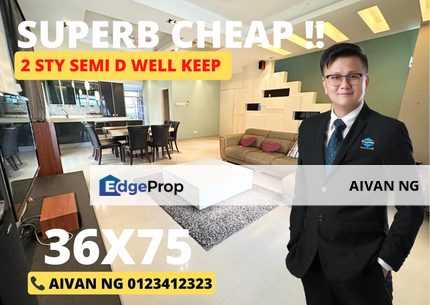 Bukit Sungai Long 1 Semi D @ Partial  Freehold , Selangor, Bandar Sungai Long