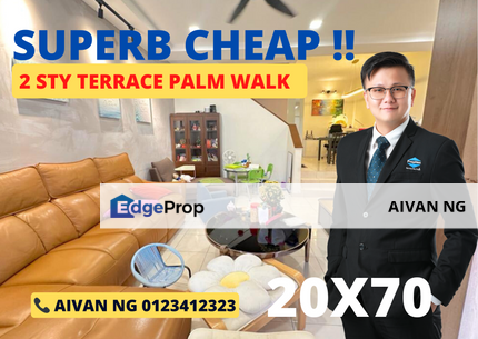 Palm walk 2 bandar sungai long 2 Storey terrace house , Selangor, Bandar Sungai Long