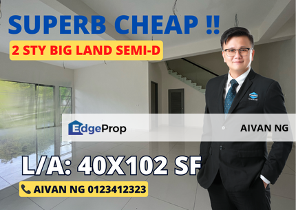 Semanja, Kajang, Selangor Big Land Semi-D House, Selangor, Kajang