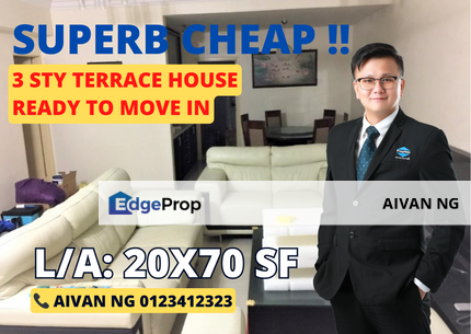 Taman Bukit Segar Jaya, Cheras, Selangor Terrace House, Selangor, Cheras