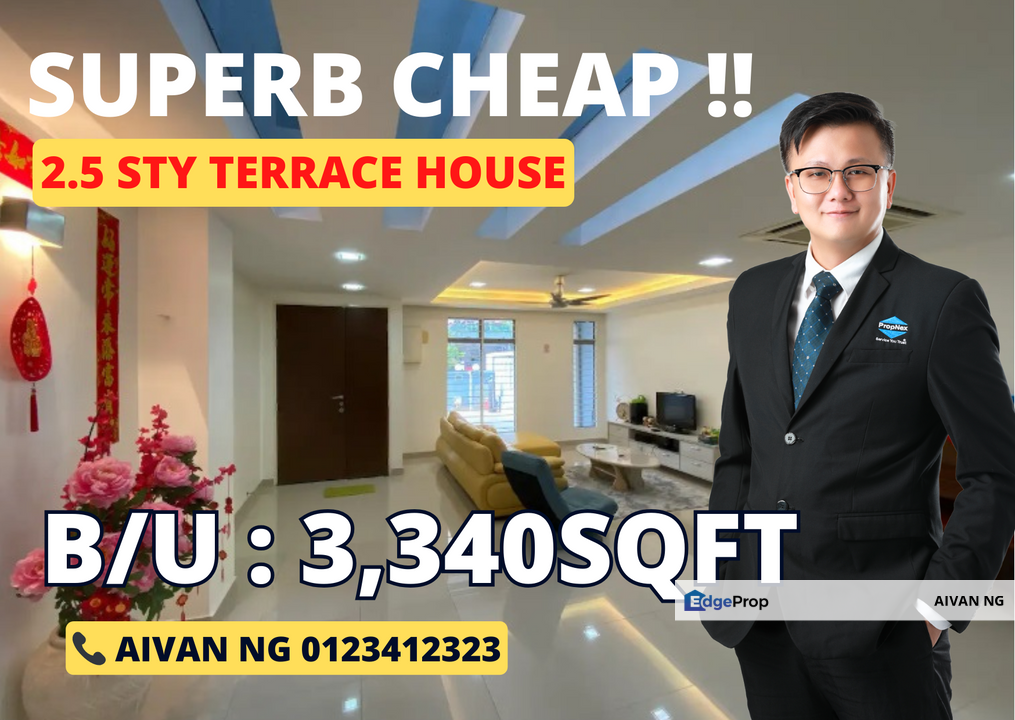 Jia Residences, Seri Kembangan, Selangor Terrace House for Sale @RM1 ...