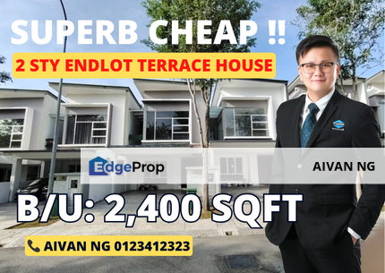 Parkfield Residences, Tropicana Heights, Kajang, Selangor Endlot Terrace House, Selangor, Kajang