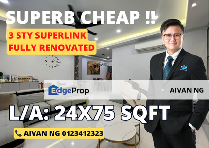 Cheras Vista Cheras South Selangor Superlink House, Selangor, Cheras South