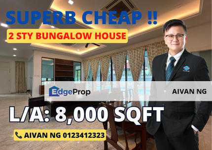 Bluwater Estate, Seri Kembangan, Selangor Bungalow House, Selangor, Seri Kembangan