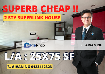 Bukit Sungai Long 3, Bandar Sungai Long, Selangor Superlink House, Selangor, Bandar Sungai Long