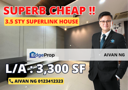 Taman Duta Suria, Ampang, Selangor Superlink House, Selangor, Ampang