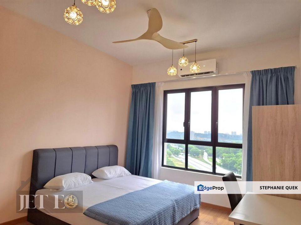 Fully furnished With ID Design Condo For Rent @ Zentro Residence 16 Sierra Puchong 969sf 4B2B , Selangor, Puchong South