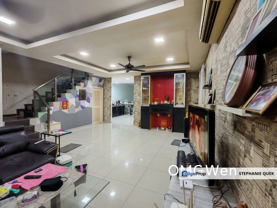 Taman Aman Perdana Klang 2 Storey Partial Furnished Semi D House For Rent, Selangor, Klang