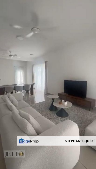 Rimbayu Starling 2 Storey Fully Furnished End Lot Terrance House For Rent, Selangor, Jenjarom