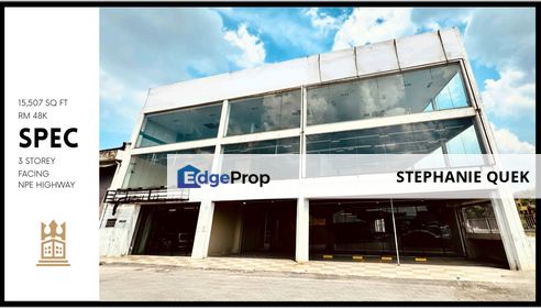 Sunway PJ 3 storey Commercial Building /Showroom /Office For Rent, Selangor, Petaling Jaya